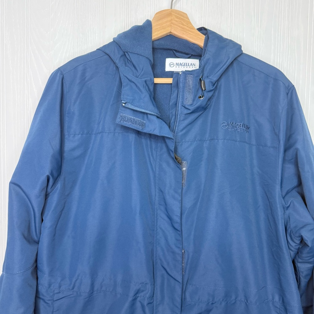 Magellan aqua slider coat with hood size XXL - Picture 3 of 12